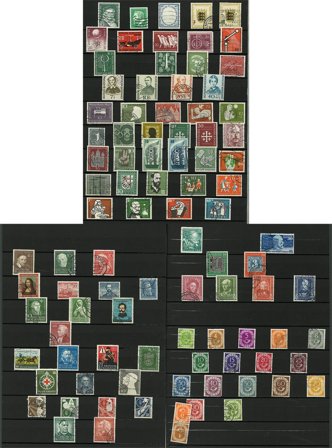 Vesttyskland - Samling i 1 indstiksbog - Stemplet