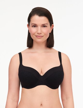 CHANTELLE Norah Covering T-Shirt Bra - Black - G x 70
