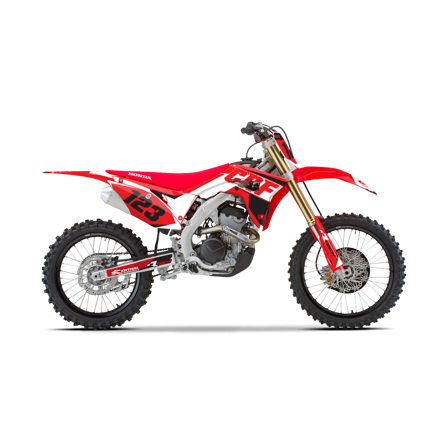 Dekorset Name & Nummer 24MX Atebe - Sherco 300 SE Factory 2019-2026