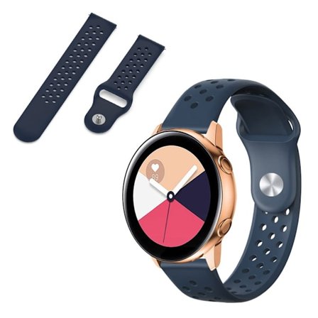 Garmin Vivomove / Luxe / Style / 3 / Venu klockarmband i silikon - Mörkblå