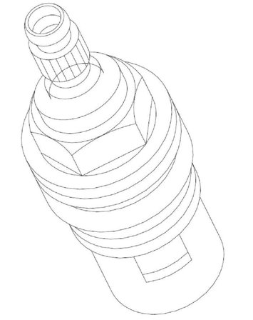 Damixa 1329800 Keramikinsats 16/62, varmvatten, Badrum