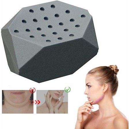 2 kappaletta leuan harjoituslaitetta, leuan harjoituspallo, leukalinjan vahvistin, leukalinjan muotoilija, leukalinjan harjoituslaite naisille ja 