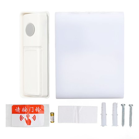 Trådløse Dørklokker med 7 Farver Blinkende Lys LED Høj Definition Lyd Hjem Dørklokker til Baby Ældre Mennesker