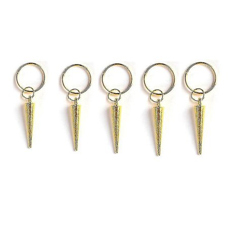 5 stk./pakke Forskellige 49 Stilarter Charms Hår Fletning Dread Dreadlock Perler Klips Manschetter Ringe Smykker Dreadlock Spænder Tilbehør