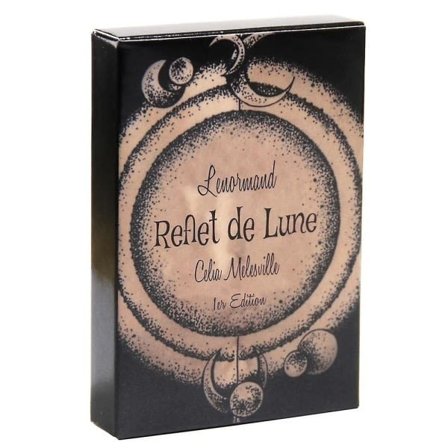 Lenormand Reflet de Lune Lenormand Kort Tarotkort Kortspil til Voksne Sjove Voksne Spil Festtilbehør Gave ZDQ