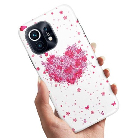 Xiaomi 11 Lite 5G NE - Skal/Mobilskal Blomhjärta multifärg