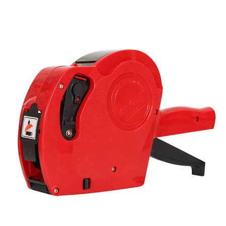 Håndholdt mærkningspistol plastik 8 cifre prismærke Pistolmaskine til indkøbscenter