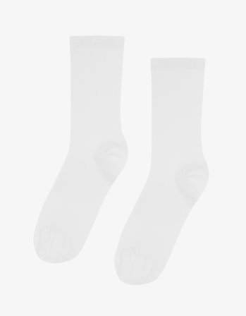 Women Classic Organic Sock - Optical White - One Size