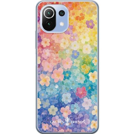 Kompatibel Mobilcover til Xiaomi Xiaomi Mi 11 Lite Cactus and Friends – RainbowBloom