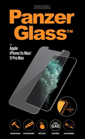 Panzer iPhone 11 Pro Max | Xs Standard Fit Screen Protector PanzerGlass - High quality tempered glass screen protector