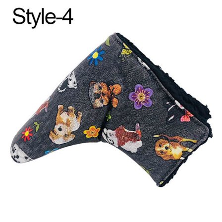 Golf Putter Head Cover Golf Club Head Covers STYLE-4 STYLE-4