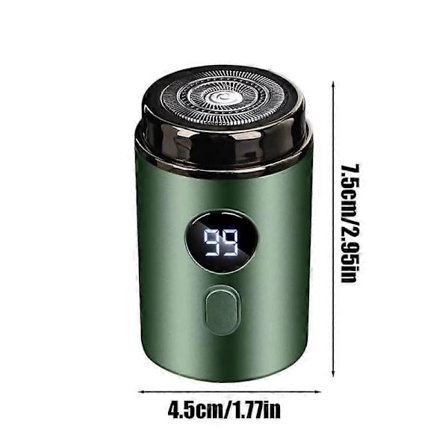 Elektrisk Mini Barbermaskine Genopladelig Hele Kroppen Vask Rejse Bil Bærbar Herrebarbermaskine Smertfri Trådløs Trimmer Kniv Ansigt Skægtrimmer