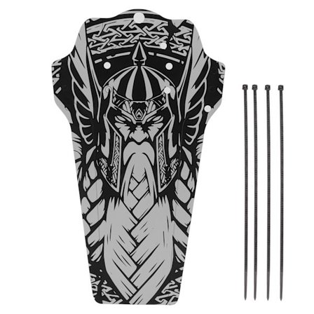 Fenders för Mountainbike, Stänkskydd Fram och Bak, Universal för Downhill, Vikbar Cykel, Warrior-Typ