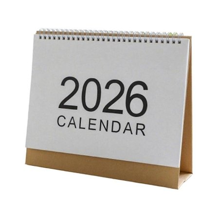 2026 Bordkalender Kontorkalender Skrivebordskalender Stående Kalender Husholdningskalender Simpel Kalender