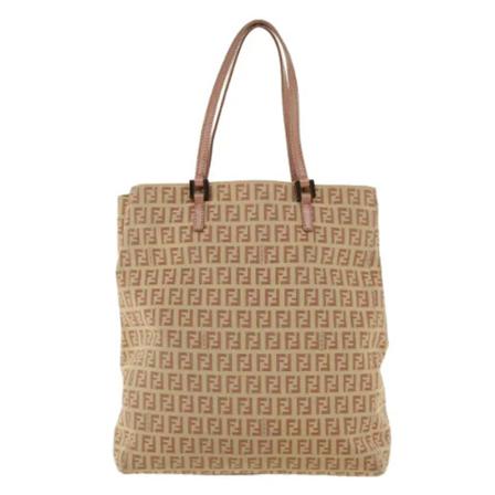Fendi Vintage, Pre-owned Tote Bags Bruin, Dames, Maat:ONE Size,Canvas
