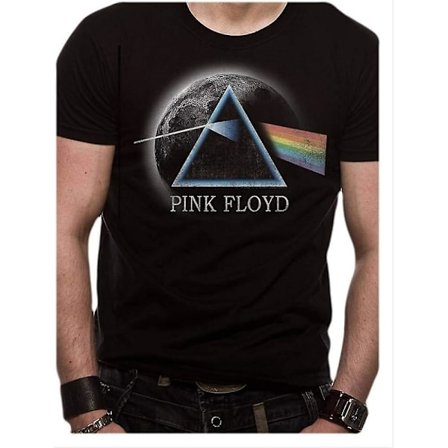 Pink Floyd Pink Floyd för män - Dark Side Moon kortärmad T-shirt - vuxen, 3xl