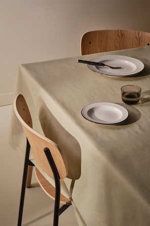 Jotex - Avtørkbar Duk i Linmiks beige - LENA - Kjøp Duker hos Jotex