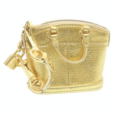 Louis Vuitton Vintage, Pre-owned Key Chain Geel, Dames, Maat:ONE Size