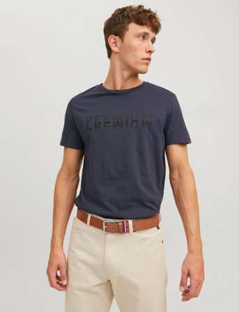 Jack & Jones Jacespo Belt Noos - Brown - 80