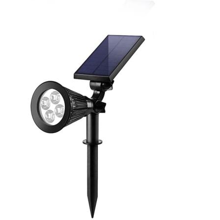 Utendørs solcelleflomlys, IP65 vanntett LED-solcellelys, dimbart solcelleflomlys, solcellelys for hage, gårdsplass, oppkjørsel, sti