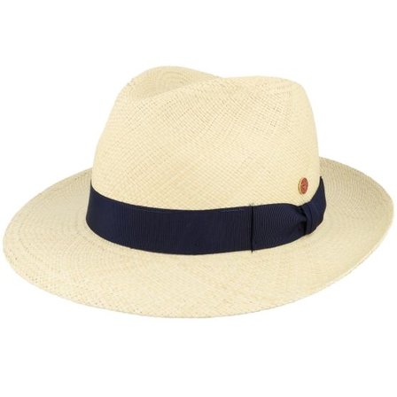 Mayser - Beige straw Hatt - Albenga Panama Brisa Natur Straw Hat @ Hatstore