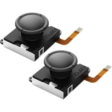 Guli Switch Joystick Udskiftningssæt, Uden Drift, Hall-effekt Joystick til Switch Joycon, OLED Switch Joycon og