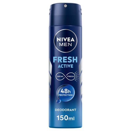Nivea Men Fresh Active Deodorante Spray 150ml Antitraspirante