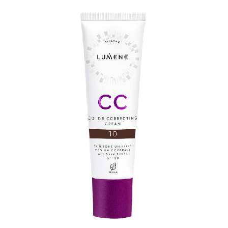 Lumene CC Color Correcting Cream SPF 20 Foundation Dam Beige 30 ML