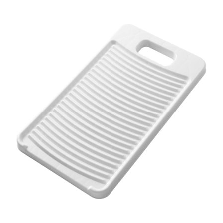 30 stk Vaskebrett Ergonomisk Bred Bruk Lett Robust Sklisikker Vaskebrett Husholdningsartikler Hvit