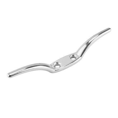 Flagstangsklemme i rustfritt stål 316, fast krok, flaggtau-klemme, flaggtalje, båtsikring, slips D-