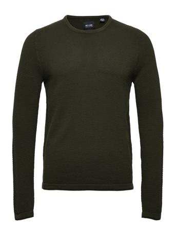 Onspanter Life 12 Struc Crew Knit Green ONLY & SONS