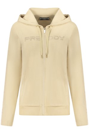 Freddy Felpa Con Zip Donna Beige