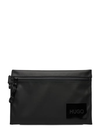 Quantum_Pouch Flat Toilettilaukut Musta HUGO