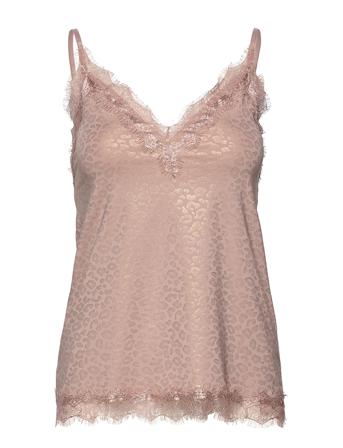 Strap Top T-shirts & Tops Sleeveless Rosa Rosemunde