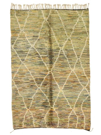 Ruční Vázání Berber Moroccan - Mid Atlas 218X331 Vlněný Koberec