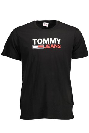 Tommy Hilfiger T-shirt Maniche Corte Uomo Nero