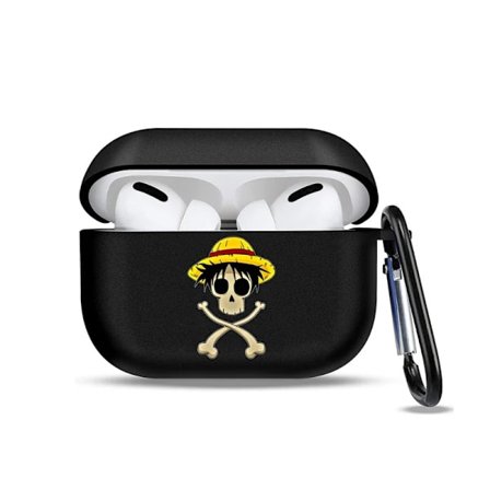 One Piece Luffy Case för AirPods 1 2 3 Pro Zoro Cartoon Print Trådlöst Bluetooth cover för Airpods