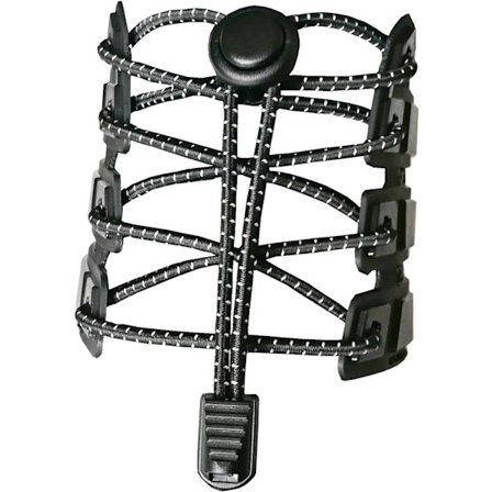 [3 Paria Paketti] Itselukkiutuvat Elastisen Nauhat, Heijastavat Ei-Imm