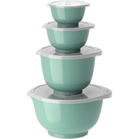 Rosti NEW Margrethe skåle 0,25 + 0,5 + 1,5 + 3 liter, nordic green | KitchenOne