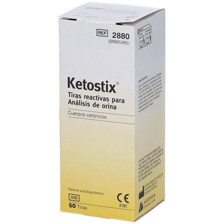 Ketostix Misurazione Chetonuria Urine 50 Pezzi
