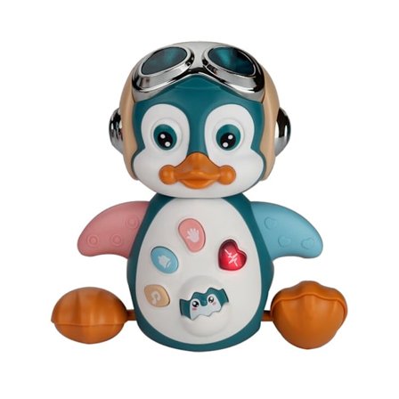 1 år gammel musikalsk legetøj, kravle legetøj med musik og lys,