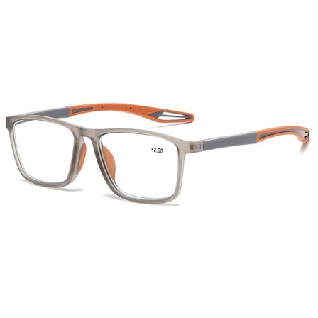 Multifokale lesebriller egnet for menn og kvinner, sportslige og sklisikre, dobbel bruk innendørs og utendørs, anti-blått lys, fasjonable og avanserte