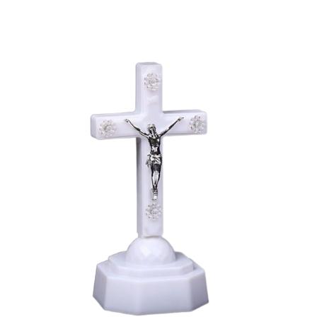 Elektroniskt nattljus Kristus Jesus VIT white