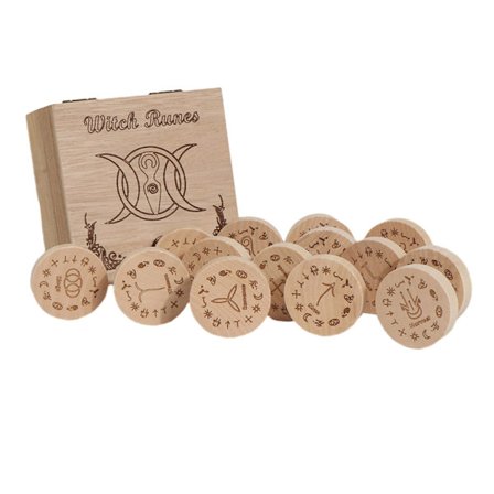 Runset Runstenar Runt Tarotkort Utsökt Symbol Inskriptionsmönster