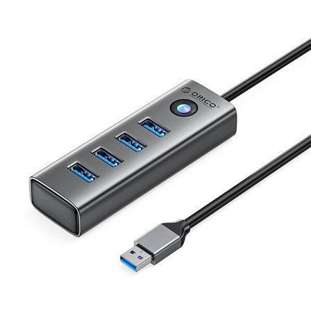 Nav Orico PDD4U-U3 4x USB-A 3.0 - grå
