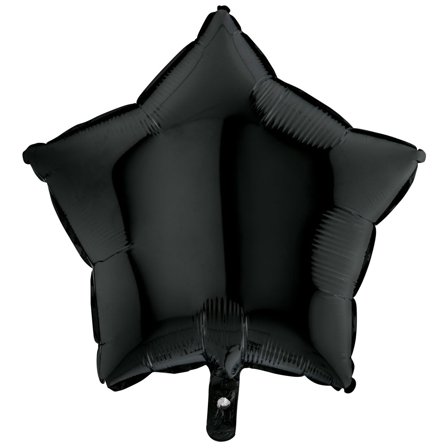 Folioilmapallo Tähti Musta