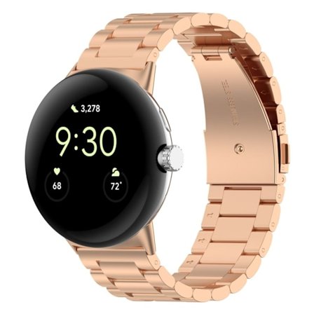 Google Pixel Watch 3 45mm Klockarmband - Roséguld