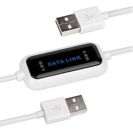 USB-kabel for dataoverføring mellom PC-er for Windows - USB 2.0 Data Link PC-kabel