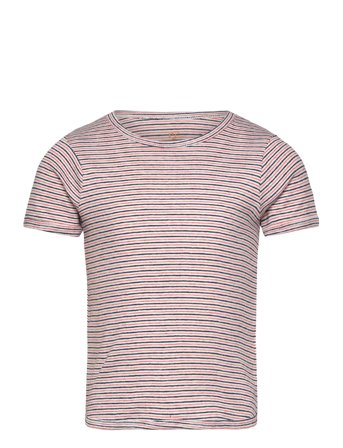 Striped T-Shirt Tops T-Kortærmet Skjorte Multi/patterned Copenhagen Colors