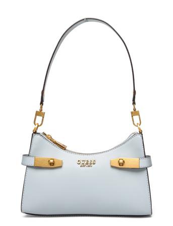 Zadie Top Zip Shoulder Bag Skuldertaske Taske Blå GUESS
